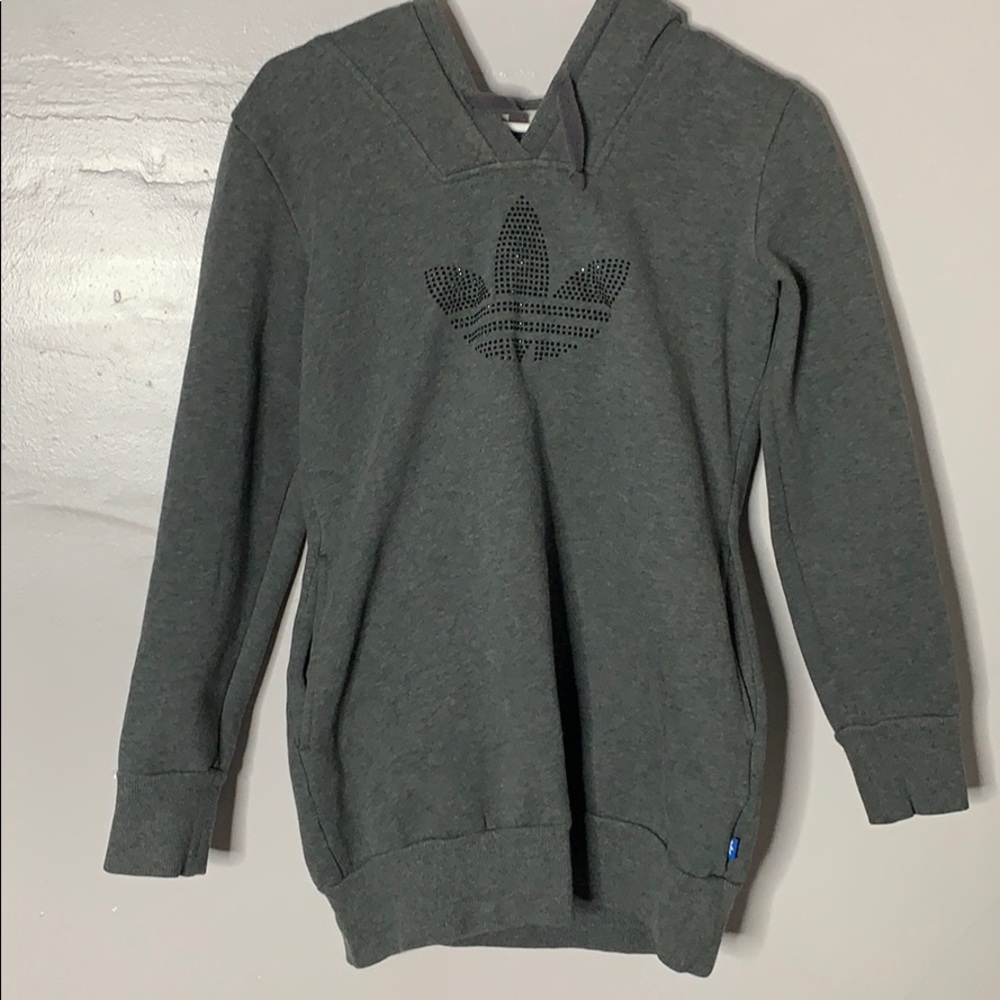Adidas grey hoodie